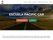 Tablet Screenshot of escuelapacific.com